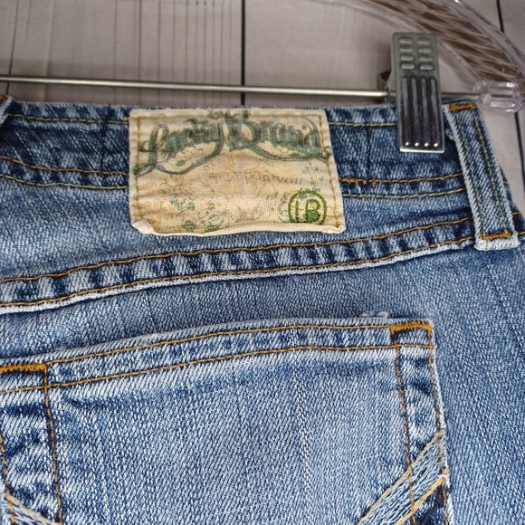 Vintage Lucky Brand Low Rise Boot Cut  Classic Blue Women's Jeans - Picture 11 of 15